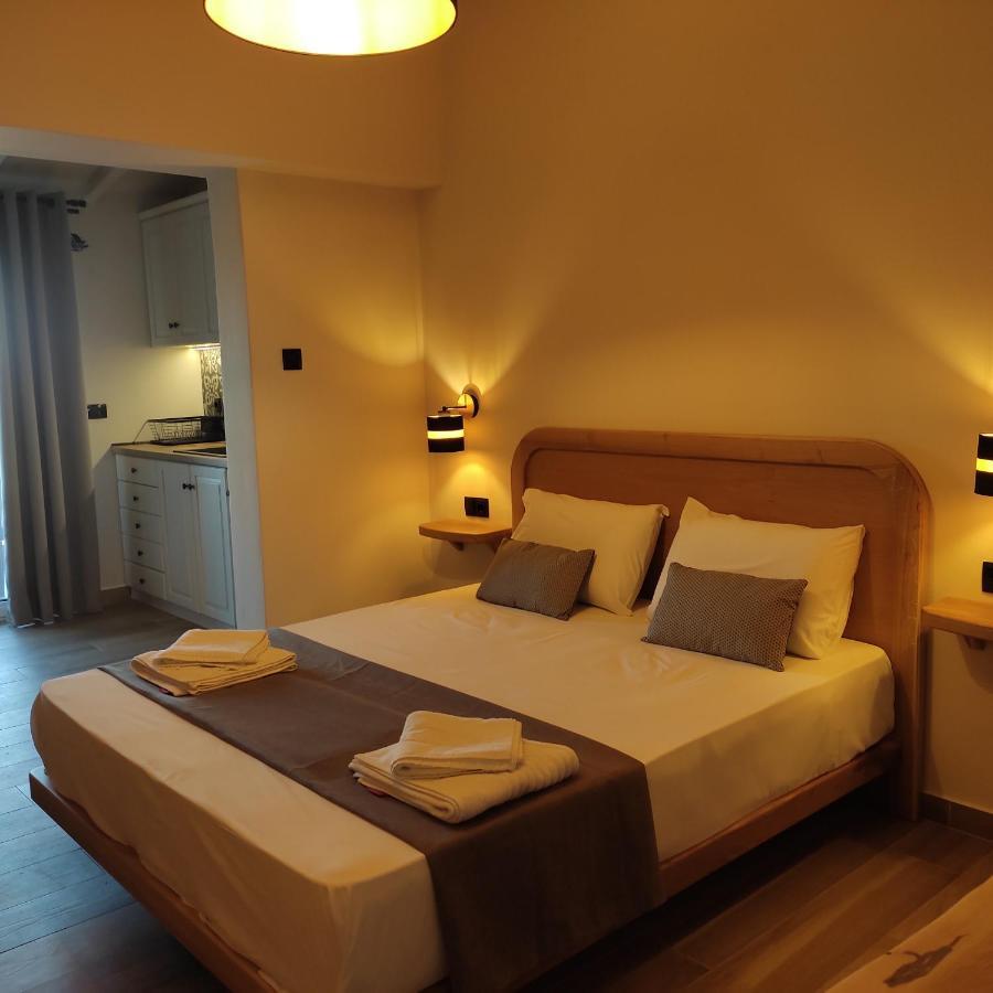 Appartement Pansion Nikos à Patitírion Extérieur photo