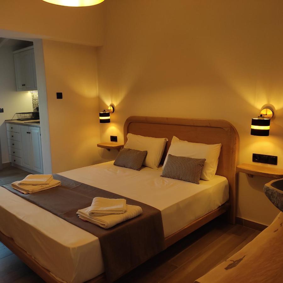 Appartement Pansion Nikos à Patitírion Extérieur photo