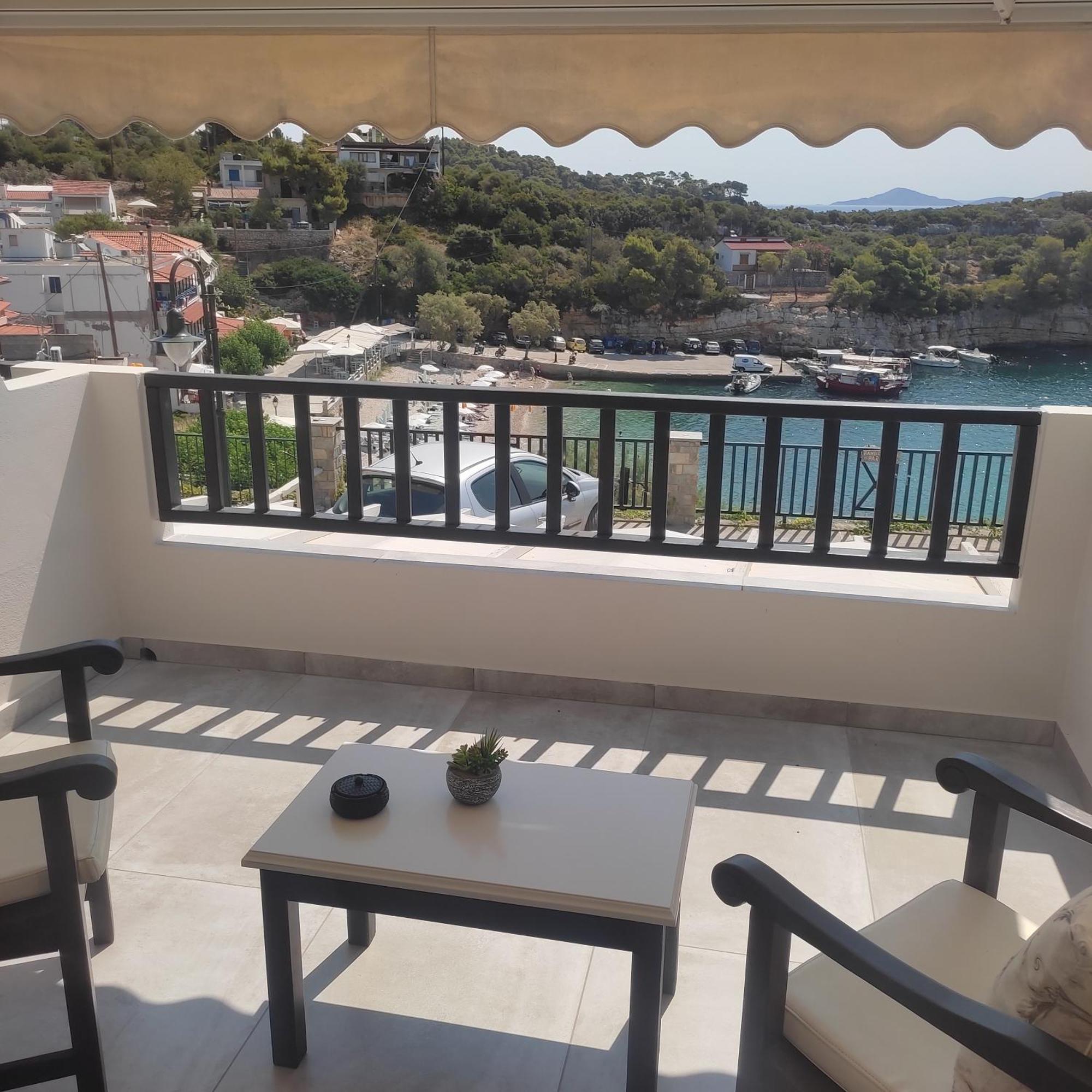 Appartement Pansion Nikos à Patitírion Extérieur photo