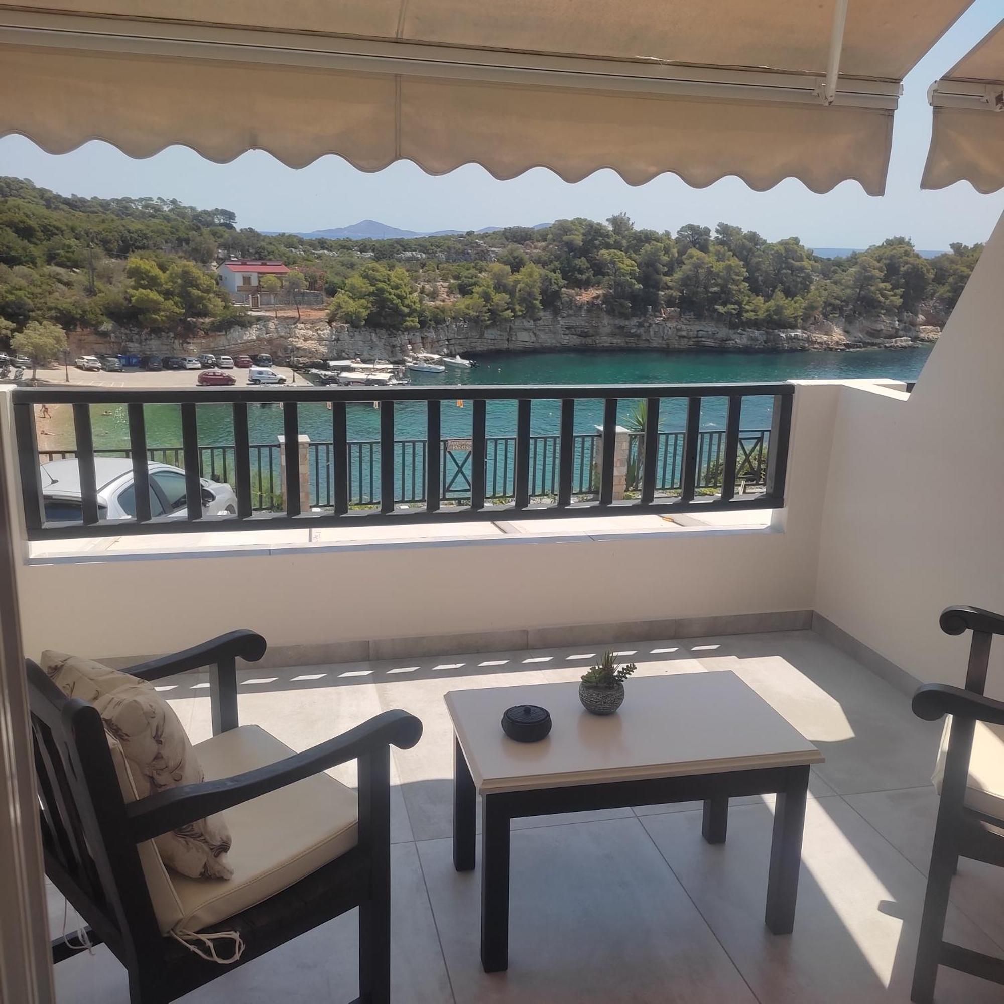 Appartement Pansion Nikos à Patitírion Extérieur photo