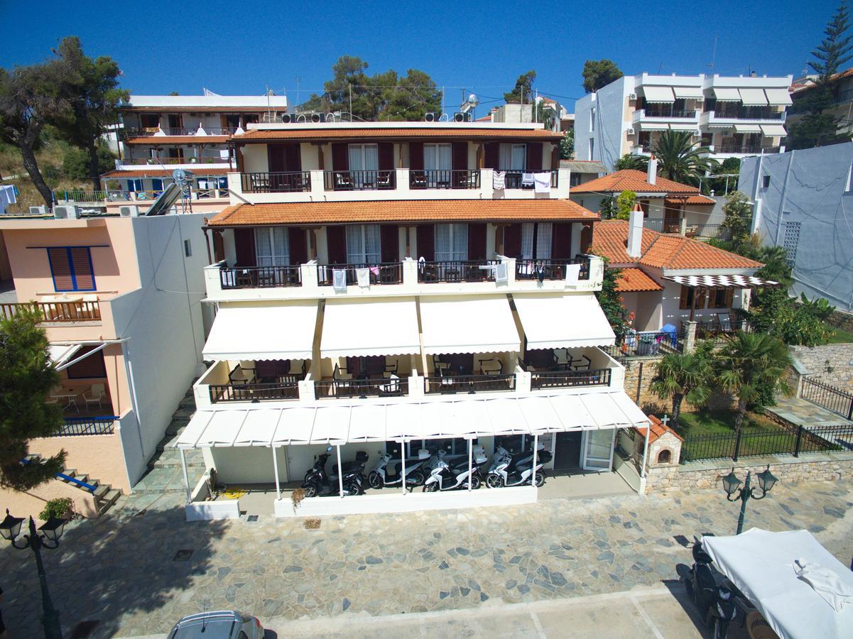 Appartement Pansion Nikos à Patitírion Extérieur photo