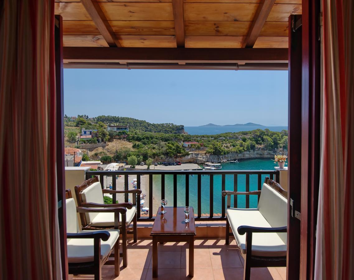 Appartement Pansion Nikos à Patitírion Extérieur photo
